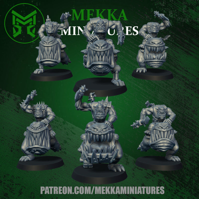 Orcs riding Chompas - Only-Games