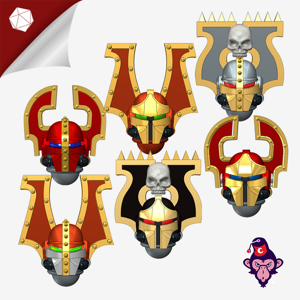 10x Wrecker Legion : Mixed Helm Set 1 (OG) - Only-Games