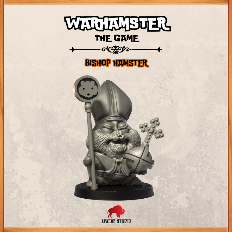 Warhamster The Game: BISHOP HAMSTER - Only-Games