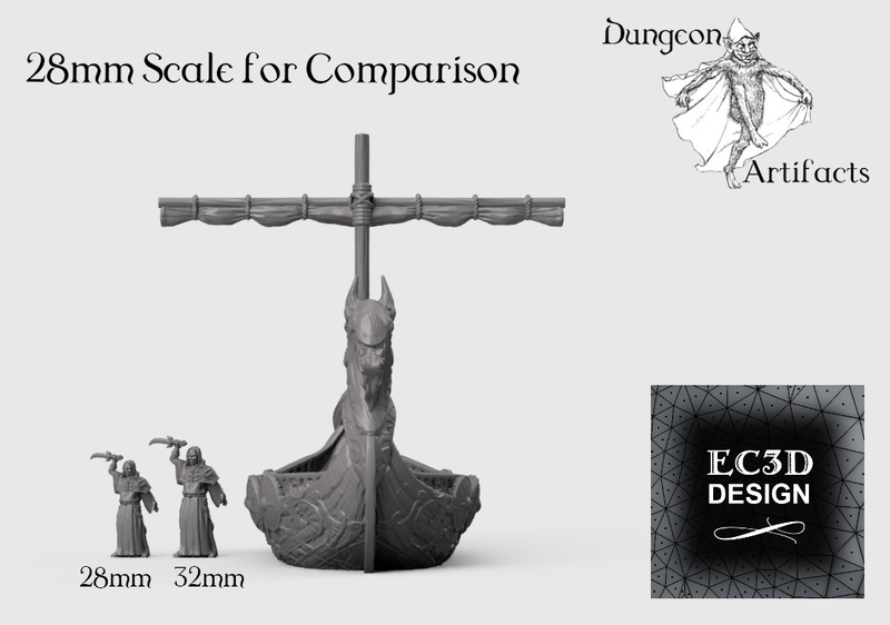 Longship - Wilds of Wintertide Wargaming Terrain D&D, DnD - Only-Games