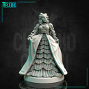 (0236) Female human elf tiefling firbolg half-orc noble - Only-Games