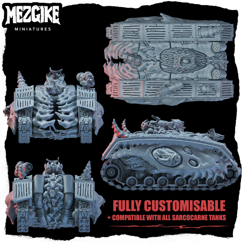 Sarcocarne Bearer Tank (physical miniature)