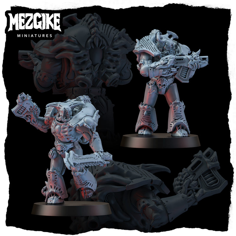Fleshbound Harrowers (10 physical miniatures)