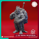 Grinkle the Goblin King - Tabletop Miniature (Pre-Supported)