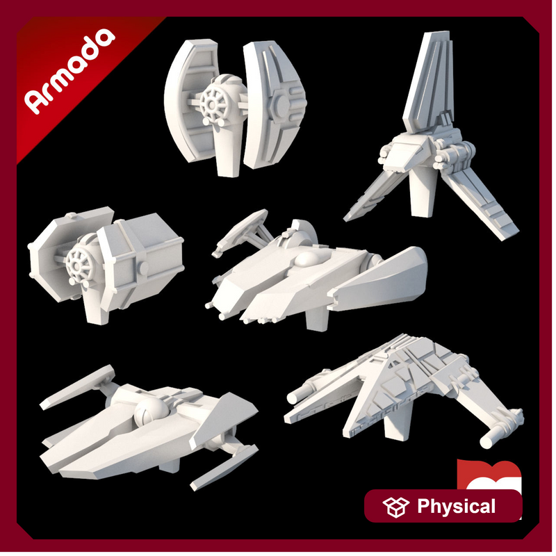 (Armada) Imperial Dark Side Ship Set - Only-Games