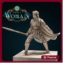 Human Fighter - Cyrah - 28mm / 32mm / 75mm