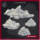 Scatter and Skull Piles
