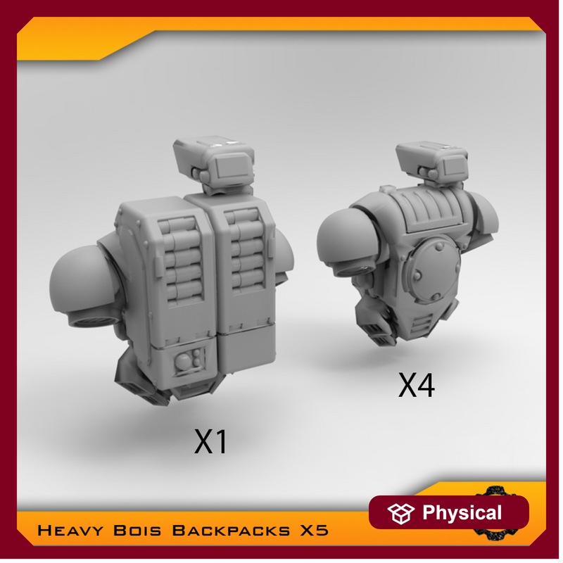 Heavy bois backpacks set X5