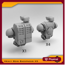 Heavy bois backpacks set X5