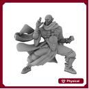Half Orc Monk Unarmed 2 (32mm scale)