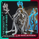 The forgotten Priest of Anubis - Presupported - 32mm scale - D&D