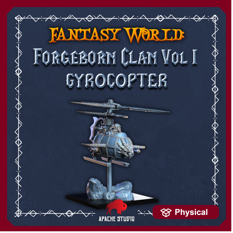 Forgeborn Clan: Gyrocopter (dwarf unit)