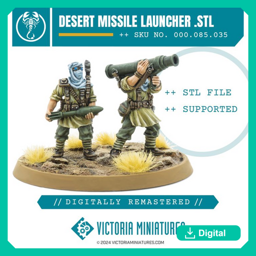 Desert Scorpions Missile launcher Team - Only-Games