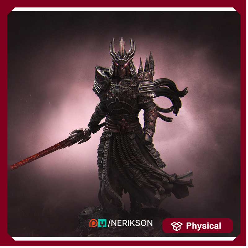 Death Knight Undead Lich Monster Unpainted Miniature | 28mm, 32mm, 54mm,75mm, 100mm Scales | Dungeons & Dragons Pathfinder | NERIKSON - Only-Games