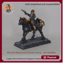 Joe Stodden riding a Mitchell Mechanical Steam Horses (CMMWP002)