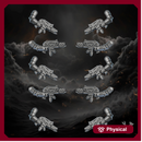 Sisters of Minor Guilt Flamer Pistols x10