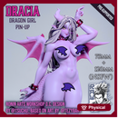 Dracia - (NSFW) Dragon Girl Pin-Up - 75mm
