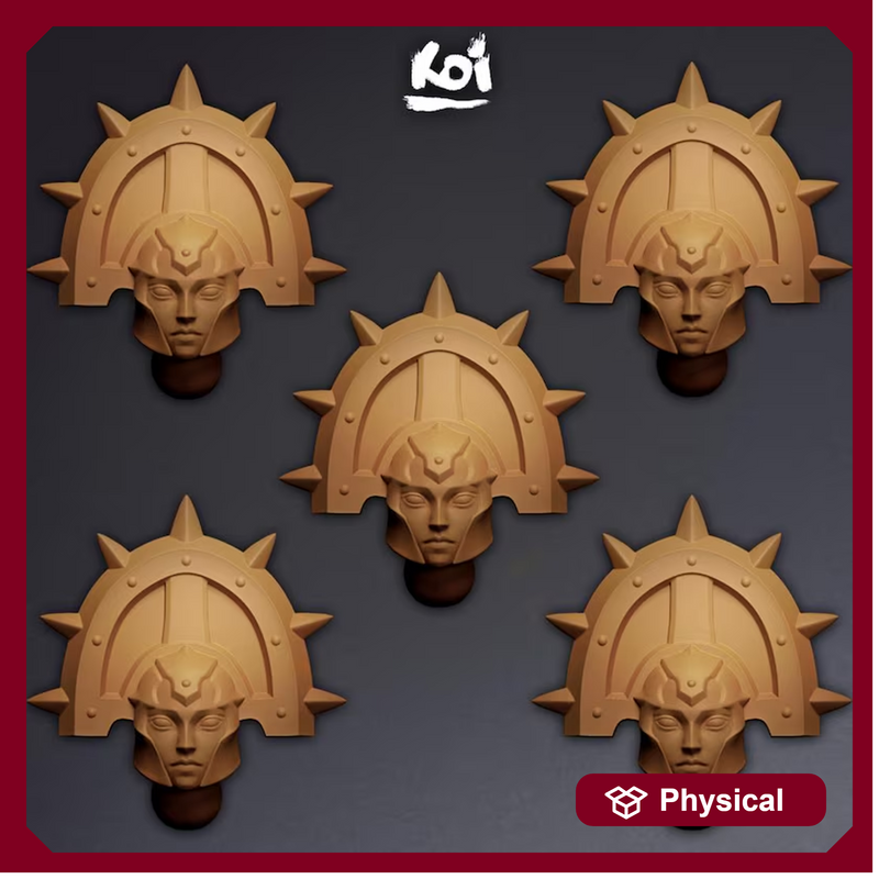 Iron Maidens Type 5 - Miniature Heads