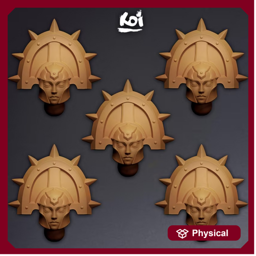 Iron Maidens Type 5 - Miniature Heads - Only-Games