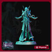 Mind Flayer, Illithid  Unpainted Miniature | 75mm Scales | Dungeons and Dragons | Pathfinder | DnD 5e | Mindflayers | Mindflayer - Only-Games