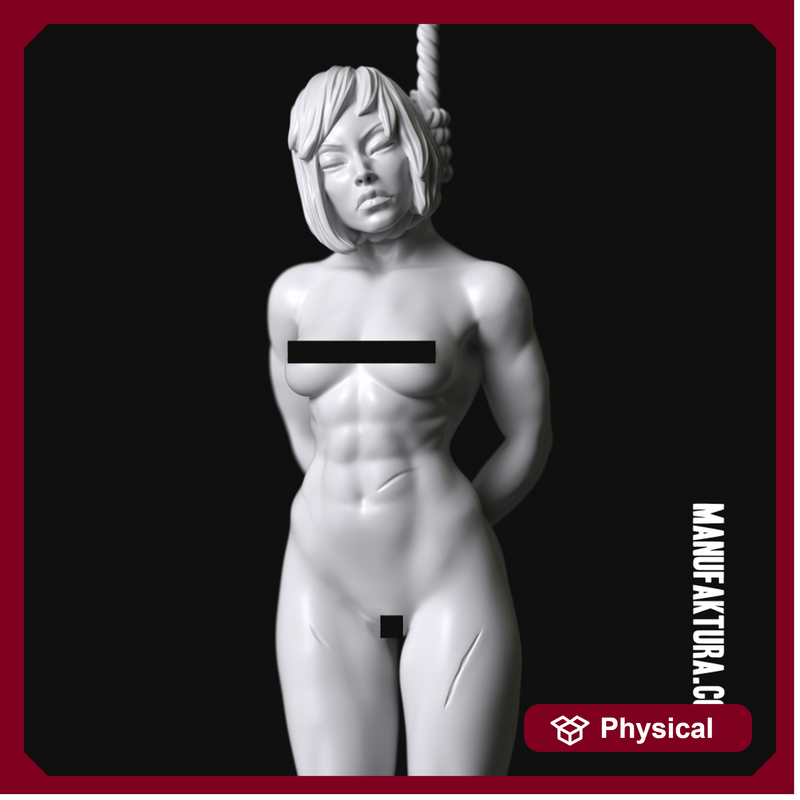 Silence Series 04a - Stripped & Hanged Gene-Enhanced Battle Sister Prisoner - Only-Games