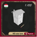 1/100 MÁV water tower