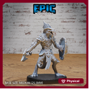 Lizard Folk Army Axe & Shield
