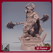 Chaos Knight | Blood Warriors | 28mm, 32mm, 75mm | Miniature | Dungeons and Dragons | Pathfinder | - Only-Games