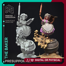 The Baker - Boss Creature -  PRESUPPORTED - Illustrated and Stats - 32mm scale
