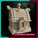 Townhouse - Fantasy Village Terrain STL, DnD & Wargaming Scenery