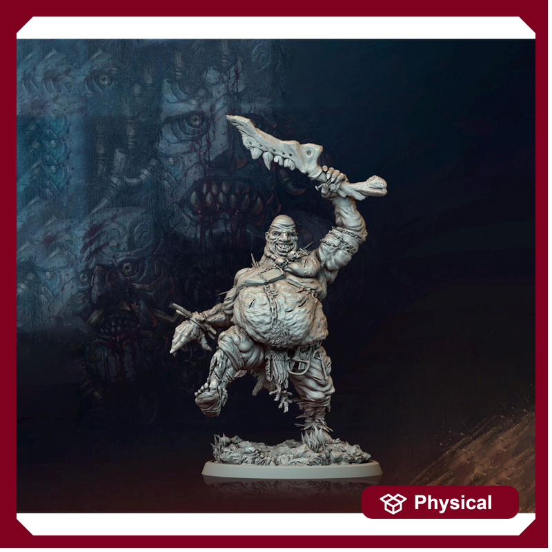 Fomorian Giant | 5 Sizes /Scales | Fantasy Tabletop Mini -D&D 5e Pathfinder Figurine - Only-Games