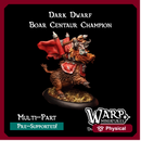 Dark Dwarf Boar Centaur Champion