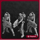 War Sisters Team with Heavy Weapons x3