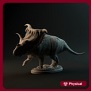 Kosmoceratops running 1-35 scale dinosaur