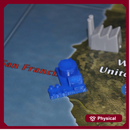 3D Printed Navy Port (x10)