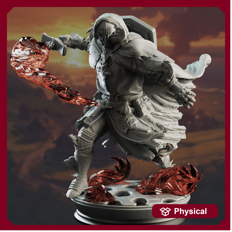 Fire Genasi Crusader Paladin - Embernos - Only-Games