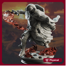 Fire Genasi Crusader Paladin - Embernos