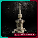 Galactic Resonance Beacon - Sci-Fi Distress Signal Tower STL for Wargaming