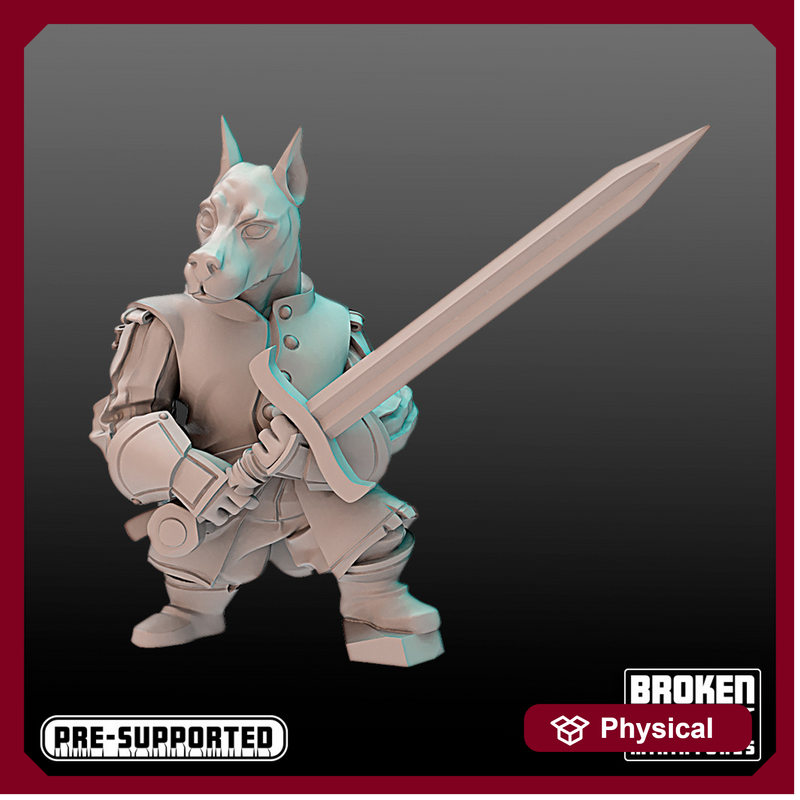 Barkonian Dob Sword Knight