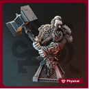 Elite Dwarf Barbarian BUST - Rend 'Madbeard' Mathias