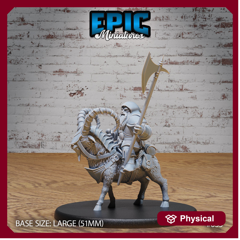 Dwarf Army Goat Rider - Only-Games