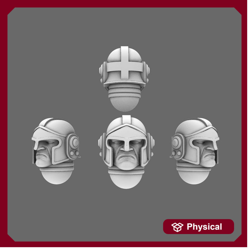 Space Knights V1 Thunder Trojan Helmet X 10