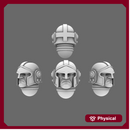 Space Knights V1 Thunder Trojan Helmet X 10