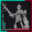 Vlaakith - Lich Queen - Gyth - PRE SUPPORTED - D&D 32mm