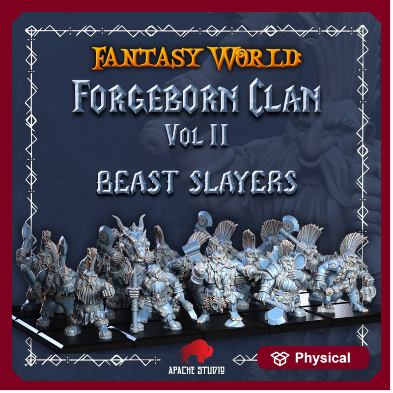 Forgeborn Clan II: Beast Slayers (dwarf unit)