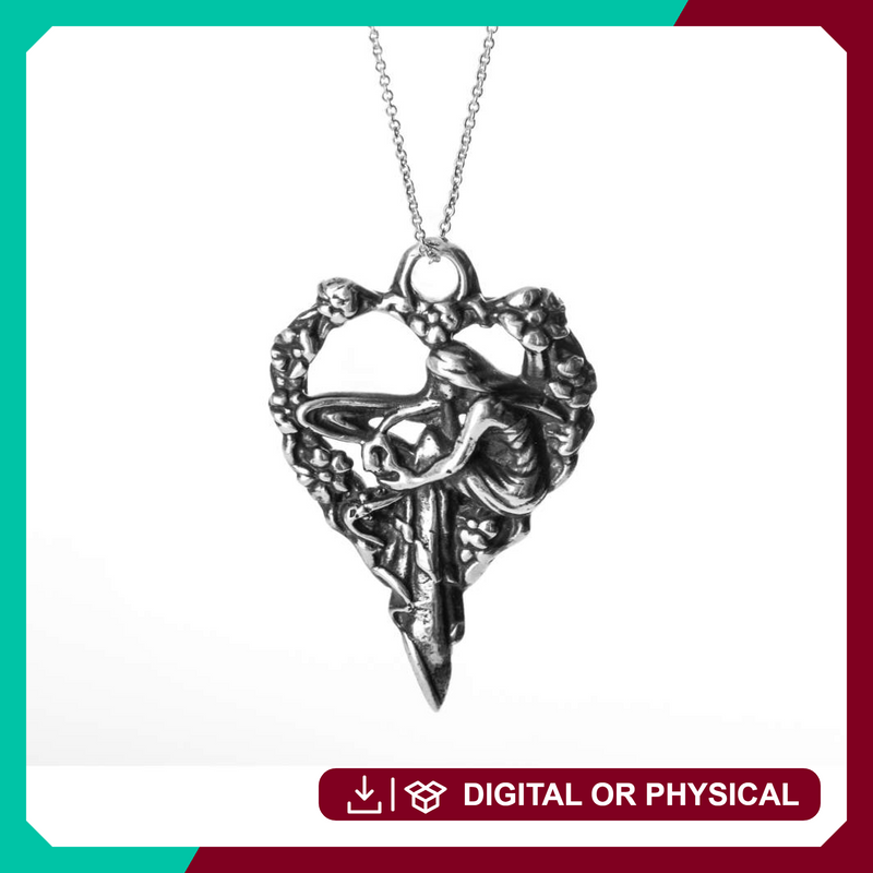 Maiden Of the Heart - Pendant - Valentines comp entry