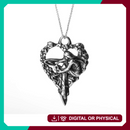 Maiden Of the Heart - Pendant - Valentines comp entry