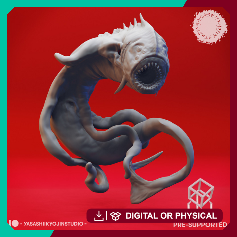 Aboleth - Tabletop Miniature (Pre-Supported)