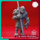 Bugbear Spearmen - Book of Beasts - Tabletop Miniature (Pre-Supported)