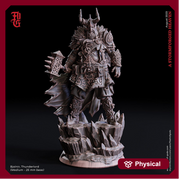 Cleric of Tempus(War) Oathbreaker Paladin | 28mm,32mm,54mm,75mm,100mm Scales | Player Character  -D&D 5e Pathfinder Figurine | Flesh of Gods - Only-Games